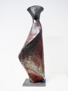 Raku-Skulptur