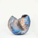 Vase Keramik im Kapselbrand