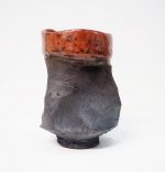 Becher in Raku-Keramik